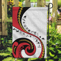 Papua New Guinea Independence Garden Flag Special Style White Version LT05 Garden Flag White - Polynesian Pride