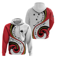 Papua New Guinea Independence Hoodie Special Style White Version LT05 - Polynesian Pride