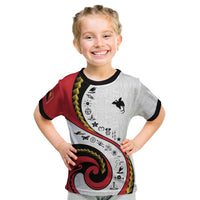 Papua New Guinea Independence Kid T Shirt Special Style White Version LT05 White - Polynesian Pride