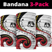 Papua New Guinea Independence Neck Gaiter Special Style White Version LT05 package One Size: 25*50cm White - Polynesian Pride