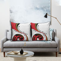 Papua New Guinea Independence Pillow Cover Special Style White Version LT05 - Polynesian Pride