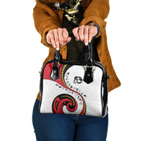 Papua New Guinea 50th Independence Anniversary Shoulder Handbag Special Style White Version - Polynesian Pride