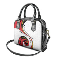 Papua New Guinea Independence Shoulder Handbag Special Style White Version LT05 - Polynesian Pride