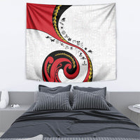 Papua New Guinea Independence Tapestry Special Style White Version LT05 - Polynesian Pride
