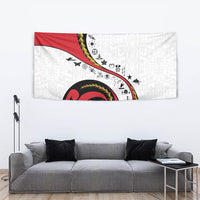 Papua New Guinea Independence Tapestry Special Style White Version LT05 - Polynesian Pride