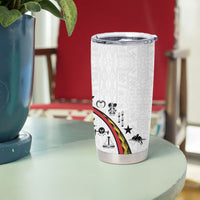 Papua New Guinea Independence Tumbler Cup Special Style White Version LT05 - Polynesian Pride