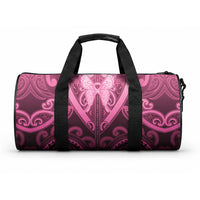 Aotearoa Breast Cancer Duffle Bag Maori Tribal Pattern