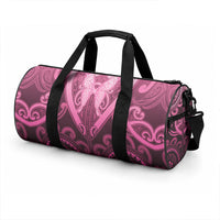 Aotearoa Breast Cancer Duffle Bag Maori Tribal Pattern