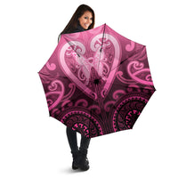 Aotearoa Breast Cancer Umbrella Maori Tribal Pattern