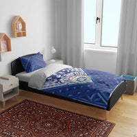 Toa Samoa Rugby Bedding Set Samoan Pride With Tribal Pattern - Polynesian Pride