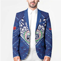Toa Samoa Rugby Custom Blazer Samoan Pride With Tribal Pattern - Polynesian Pride