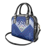 Toa Samoa Rugby Shoulder Handbag Samoan Pride With Tribal Pattern - Polynesian Pride