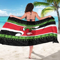 New Zealand Funny Christmas Sarong Maori Tiki