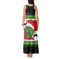 New Zealand Funny Christmas Tank Maxi Dress Maori Tiki