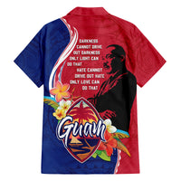 Guam Martin Luther King Jr Day Family Matching Long Sleeve Bodycon Dress and Hawaiian Shirt LT05 - Polynesian Pride