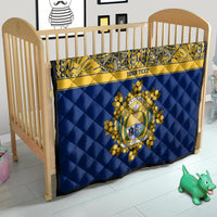 Repubrikin Naoero Independence Day Quilt Tamanu With Coat Of Arms LT05 - Polynesian Pride