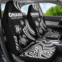 Hawaii Ohana Means Family Car Seat Cover Sea Turtle Polynesian Style