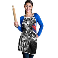 Hawaii King Flag Apron Hawaiian Maile Lei LT05 - Polynesian Pride