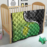 New Zealand Cook Islands Quilt Maori Tiki With Circle Stars Turtle - Polynesian Pride