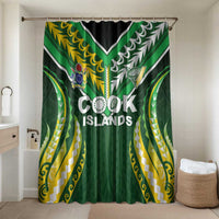 Cook Islands Rugby Bathroom Set Unique Style Green Version - Polynesian Pride