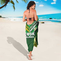 Cook Islands Rugby Sarong Unique Style Green Version - Polynesian Pride
