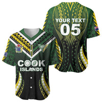 Custom Cook Islands Rugby Baseball Jersey Unique Style Black Version LT05 - Polynesian Pride