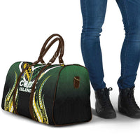 Cook Islands Rugby Travel Bag Unique Style Black Version - Polynesian Pride