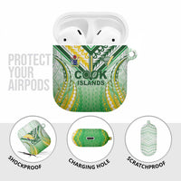 Cook Islands Rugby AirPods Case Unique Style White Version - Polynesian Pride
