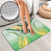 Cook Islands Rugby Bathroom Set Unique Style White Version - Polynesian Pride