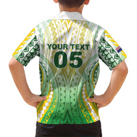 Custom Cook Islands Rugby Hawaiian Shirt Unique Style White Version LT05 - Polynesian Pride