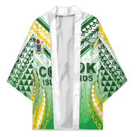 Custom Cook Islands Rugby Kimono Unique Style White Version LT05 Unisex White - Polynesian Pride