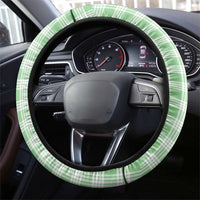 Green Hawaii Palaka Steering Wheel Cover Hawaiian Honohono Lei