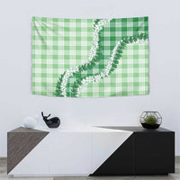 Green Hawaii Palaka Tapestry Hawaiian Honohono Lei LT05 - Polynesian Pride