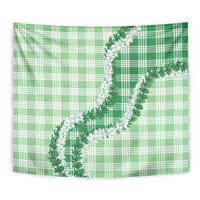 Green Hawaii Palaka Tapestry Hawaiian Honohono Lei LT05 - Polynesian Pride