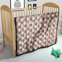 Beige Hawaii Palaka Quilt Hawaiian Honohono Lei