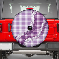 Violet Hawaii Palaka Spare Tire Cover Hawaiian Honohono Lei LT05 - Polynesian Pride