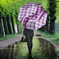 Violet Hawaii Palaka Umbrella Hawaiian Honohono Lei