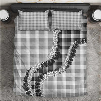 Gray Hawaii Palaka Bedding Set Hawaiian Honohono Lei LT05 Gray - Polynesian Pride