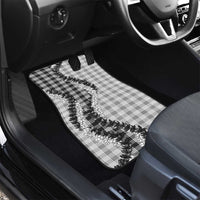 Gray Hawaii Palaka Car Mats Hawaiian Honohono Lei