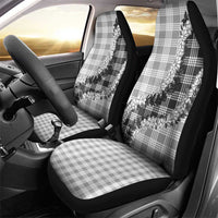 Gray Hawaii Palaka Car Seat Cover Hawaiian Honohono Lei LT05 - Polynesian Pride