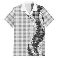 Gray Hawaii Palaka Hawaiian Shirt Hawaiian Honohono Lei LT05 Gray - Polynesian Pride