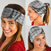 Gray Hawaii Palaka Neck Gaiter Hawaiian Honohono Lei