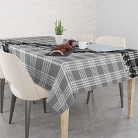 Gray Hawaii Palaka Tablecloth Hawaiian Honohono Lei