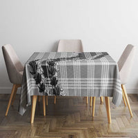 Gray Hawaii Palaka Tablecloth Hawaiian Honohono Lei