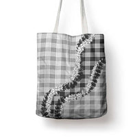 Gray Hawaii Palaka Tote Bag Hawaiian Honohono Lei