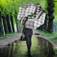 Gray Hawaii Palaka Umbrella Hawaiian Honohono Lei