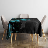 New Zealand Marathon Tablecloth Silver Fern Paua Shell Simple Style