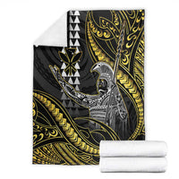 Hawaii King Kamehameha The Great Blanket Gold Tribal Tattoo LT05 - Polynesian Pride