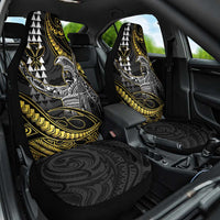 Hawaii King Kamehameha The Great Car Seat Cover Gold Tribal Tattoo