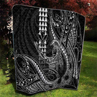Hawaii King Kamehameha The Great Quilt Black Tribal Tattoo LT05 - Polynesian Pride